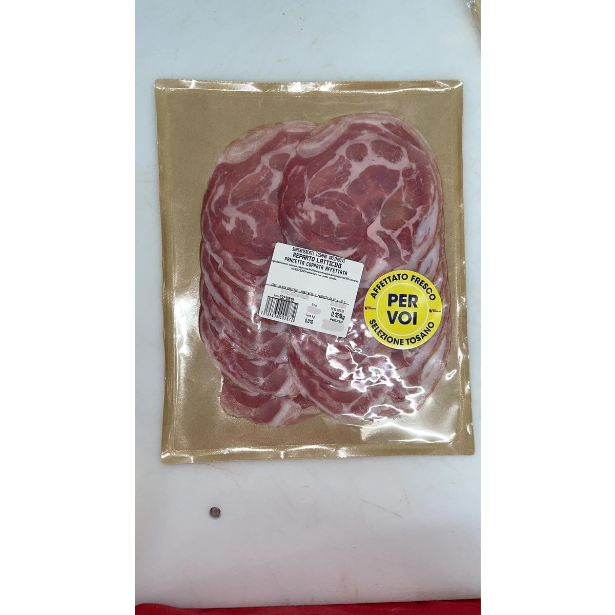 PANCETTA COPPATA BANCO AFFETTATA TAKE AWAY GR. 140 CIRCA